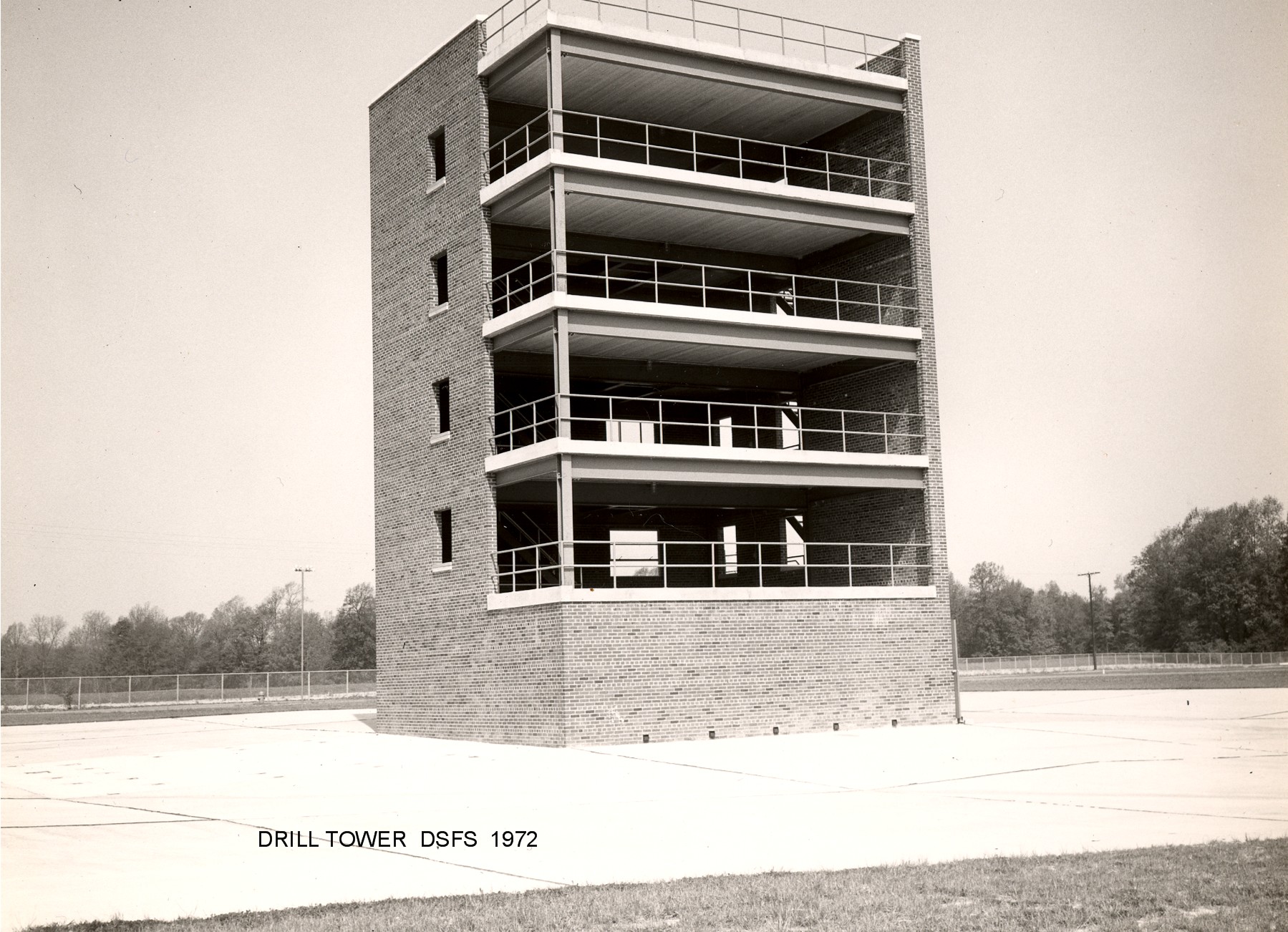 Photo of Drill Tower, 1972