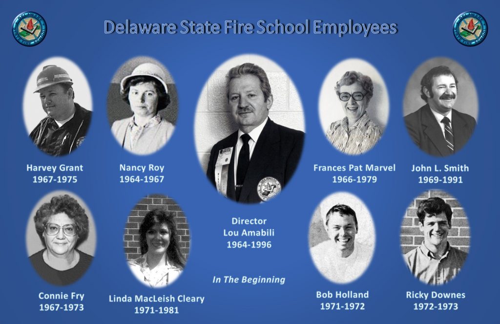 Staff from the beginning in the 1960's.