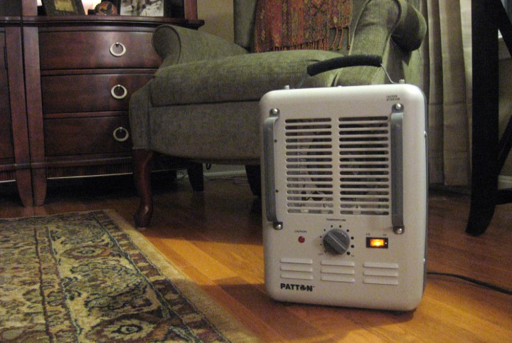 Beware of the dangers of space heaters