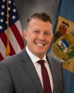 Photograph of Delaware State Fire School Director Matthew Dodds.
